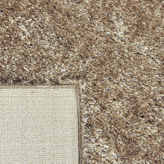 Hoogpolig vloerkleed Tresor Beige