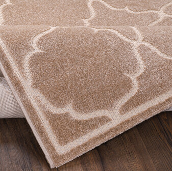 Modern vloerkleed Puorto beige 9003