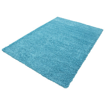 Turquoise vloerkleden Adriana Shaggy  1500/AY Turquoise