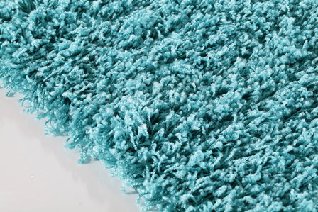 Turquoise vloerkleden Adriana Shaggy  1500/AY Turquoise