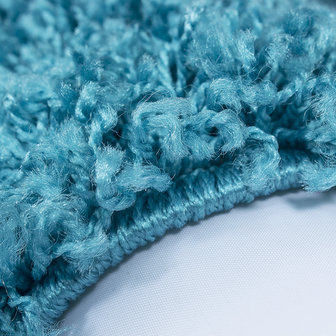 Turquoise vloerkleden Adriana Shaggy  1500/AY Turquoise