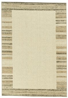 Beige wollen vloerkleed Amalia 153007