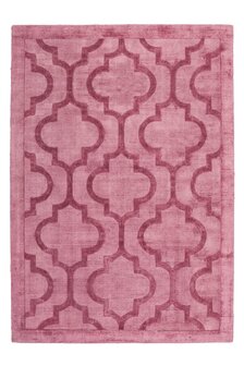 Viscose vloerkleed Santarina Pink