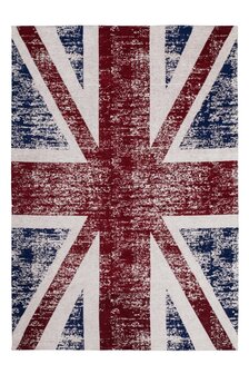 Vloerkleed met UK vlag Cambia Rood