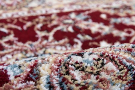 Klassiek rood vloerkleed of karpet Arab