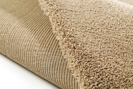 Vloerkleden hoogpolig beige Nias 1200