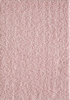 Roze hoogpolig vloerkleed of karpet Seram 1300