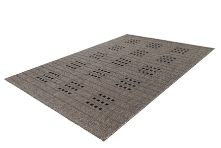 Karpet taupe Arrow voor binnen en buiten