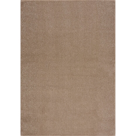 Effen beige vloerkleed Boston beige 9507