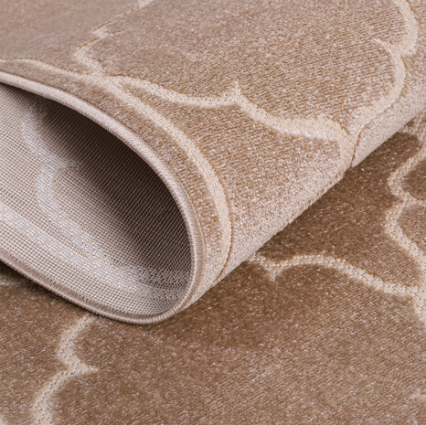 Modern vloerkleed Puorto beige 9003