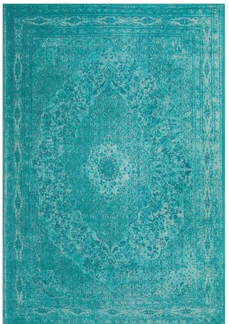 Vloerkleed Tabriz Tabriz  Aqua