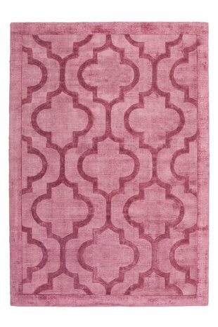 Viscose vloerkleed Santarina Pink