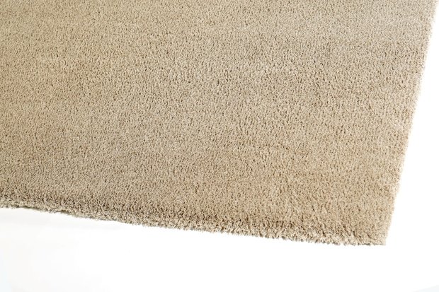 Vloerkleden hoogpolig beige Nias 1200