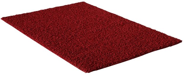 In tegenspraak Mijlpaal type Rood hoogpolig vloerkleed | Vloerkleden - karpetten - Vloerkleedoutlet