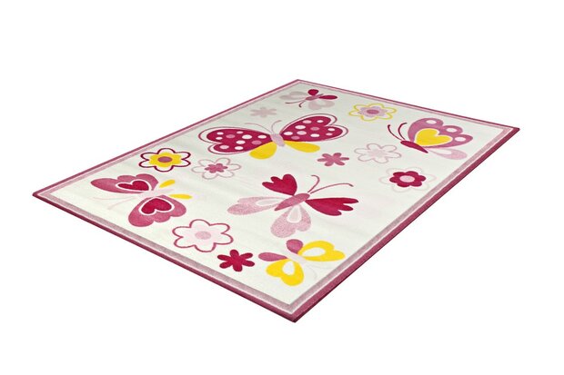 Kinderkamer vloerkleed of karpet Adi 2104 White