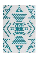 Vloerkleed-Yesper-Wit-Turquoise-625