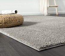 Effen-vloerkleed-Shaggy-grijs-9010-95