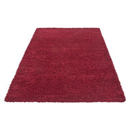 Rood-hoogpolig-vloerkleed-Fair-4000-AY-Rood