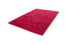 Handgemaakt-vloerkleed-van-katoen-viscose-Dakar-Rood